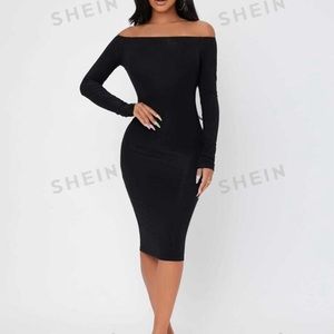 SHEIN black dress
